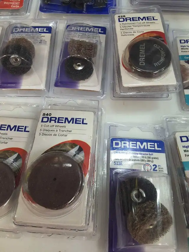 Dremel Rotary Tool Bits, blades, discs, wheels NEW - Photo 3