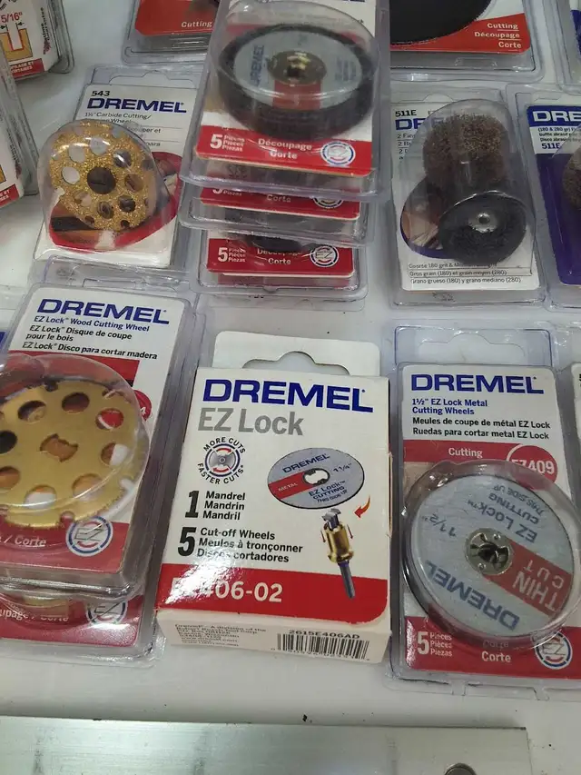 Dremel Rotary Tool Bits, blades, discs, wheels NEW - Photo 4