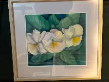 ONE ORIGINAL WATER COLOR PAINTING FOR SALEAS PICTURED