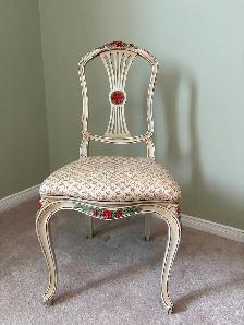 Single Solid Wood Chair