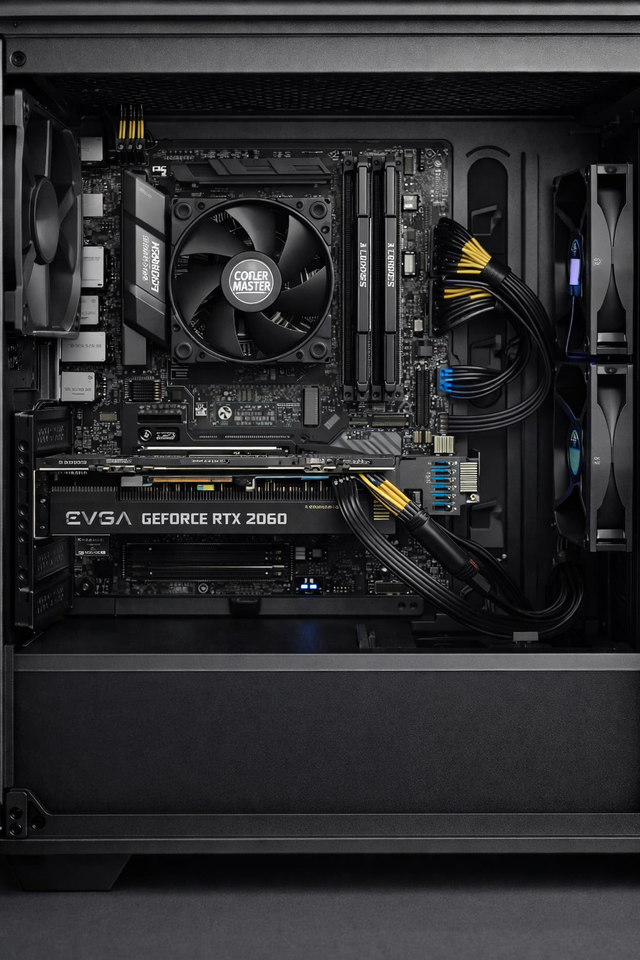 PC GAMING Corsair i5-9600KF EVGA RTX 2060 32GB DDR4 512GB NVMe - Photo 2