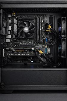 PC GAMING Corsair i5-9600KF EVGA RTX 2060 32GB DDR4 512GB NVMe - Photo 2