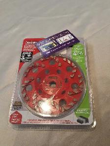 Diablo DMACW0450 4 1/2' Diamond Rim Cup NEW