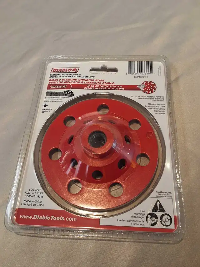 Diablo DMACW0450 4 1/2' Diamond Rim Cup NEW - Photo 2