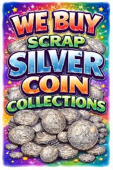 Wanted & buying scrap coin collections