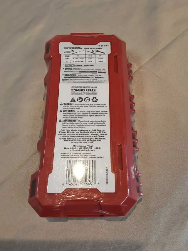 Milwaukee 48-20-7497 SDS Plus Concrete Screw Install Kit NEW - Photo 2