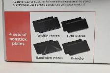 Black & Decker 4-in-1 Grill Waffle Griddle Brand New In Box - Photo 6