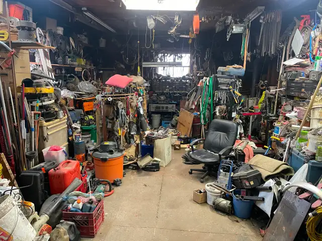 Garage contents sale