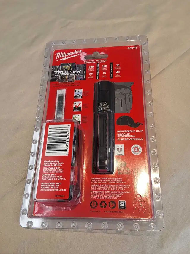 Milwaukee 2011R 500 lumens Flashlight NEW - Photo 2