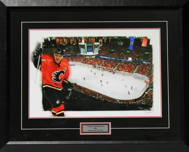 2004 STANLEY CUP PLAYOFFS PENGROVE SADDLE DOME PRINT