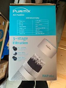BRAND NEW IN THE BOX HAP260 Air Purifier DUST -SMOKE ECT. - Photo 3
