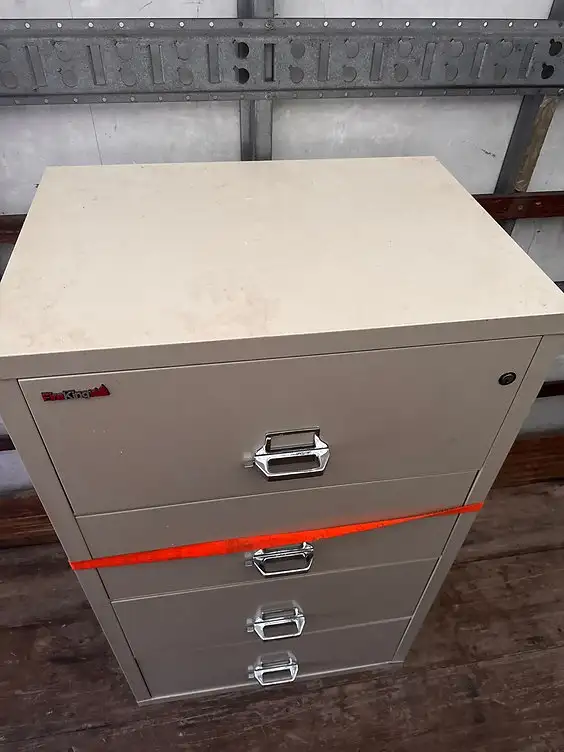 Fireking Fireproof Filing Cabinet-Used Cabinets-Call Us Now! - Photo 2