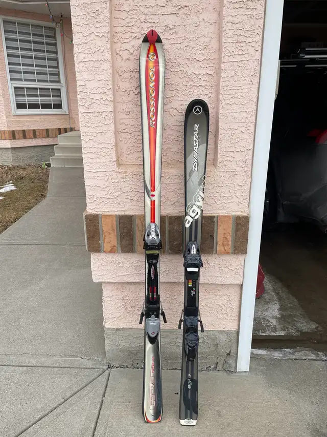 Skis 170,146cm Boots 26.5 and 28.5