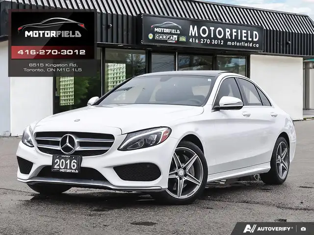 2016 Mercedes-Benz C-Class C300 4MATIC AMG PKG Premium PKG, Nav