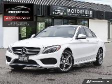 2016 Mercedes-Benz C-Class C300 4MATIC AMG PKG Premium PKG, Nav