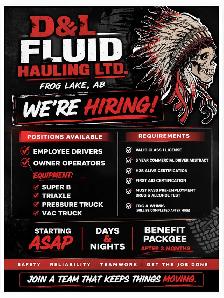 Class one drivers needed