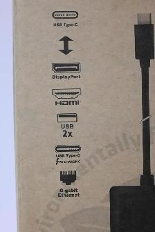 Docking Station Club 3D USB Gen 1 Type C 8 in 1 USED - Photo 3
