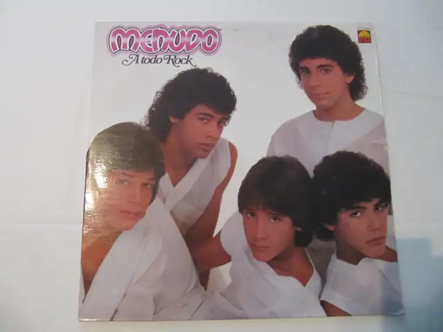 Menudo A Todo Rock Spanish Import Vinyl LP (11) 2205 Circa 1983