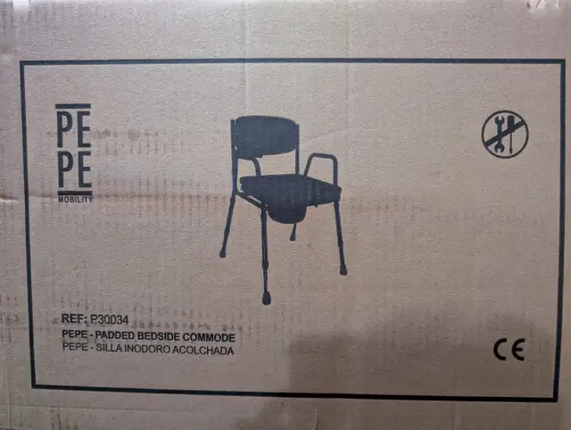 Brand New Padded Commode Chair For Sale! $200 OBO