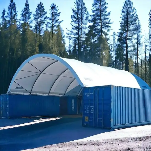 Large C2040 Container Shelter – 20' x 40' – Perfect for Outdoor - Photo 3