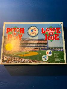 Pitch ‘n’ Play Baseball board game. 1991 Playtoy Industries