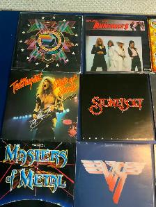 Vinyl records x16. Heavy metal, hard rock. Runaways, Zappa, more - Photo 7