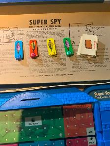 1971 Super Spy board game. Milton Bradley. Complete - Photo 4