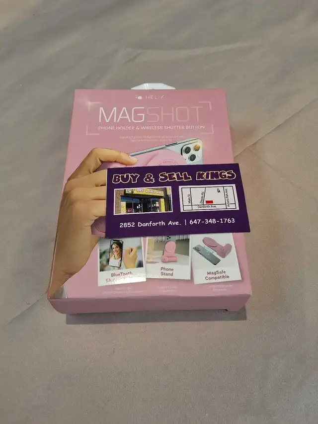 Helix MagShot Phone Holder & Shutter Button NEW