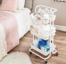 SONGMICS 3-Tier Rolling Utility Cart - Photo 2