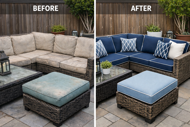 Custom Made Patio Cushions - Photo 2