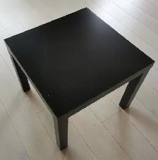 IKEA Black Square Table