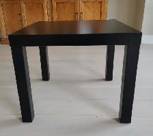 IKEA Black Square Table - Photo 2
