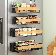 Magnetic Spice Rack Set (4-Piece)