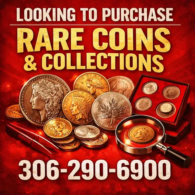 Rare coins & collections wanted