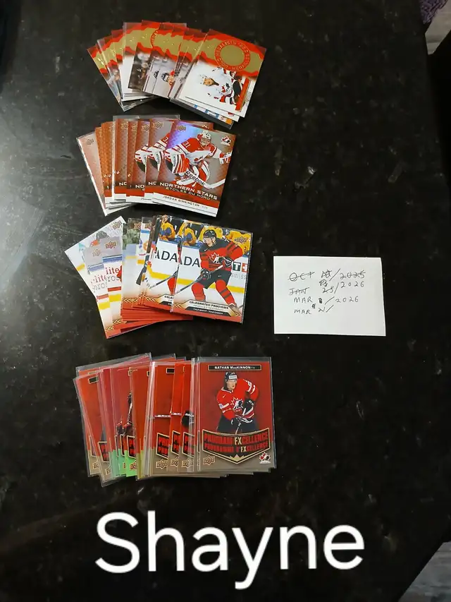 Tim Hortons Hockey cards at card show in Leduc Mar28 / 2026 - Photo 2
