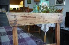 CHAISE ANTIQUE avec Chevilles , Clous à tête carrée , Babiche - Photo 2