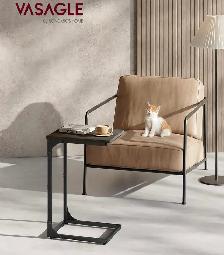 VASAGLE C-Shaped Side Table - Photo 2