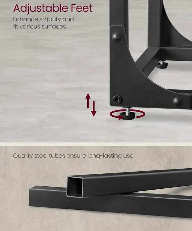 VASAGLE C-Shaped Side Table - Photo 6