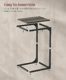 VASAGLE C-Shaped Side Table - Photo 7