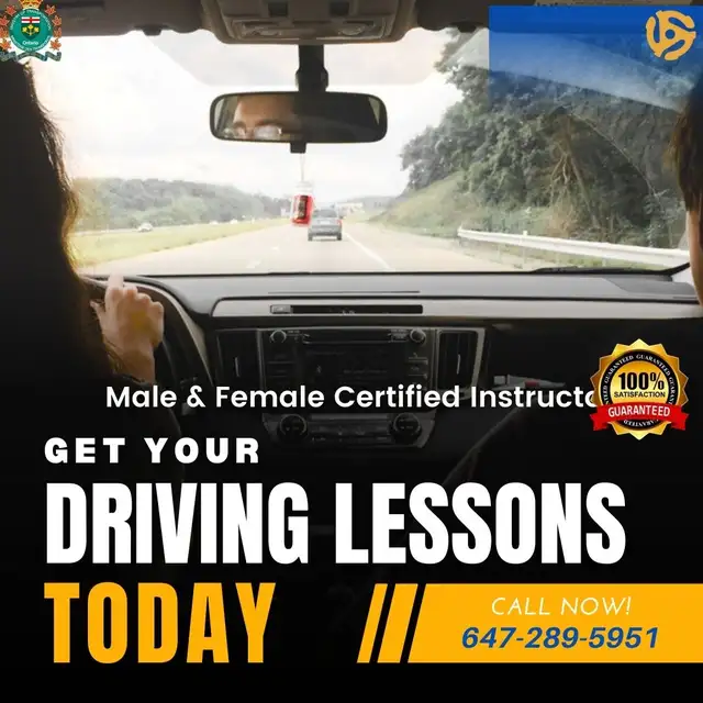 Driving Lessons (G2-G) through expert instructions