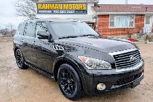 2011 Infiniti QX56 4WD | 8-seater! | Sun-roof! | Heated seats! |