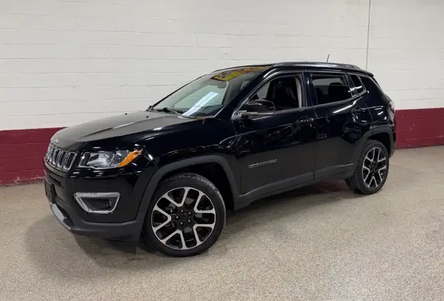 2019 Jeep Compass Limited 4x4 - PANO-ROOF - HEATED SEATS & STEER
