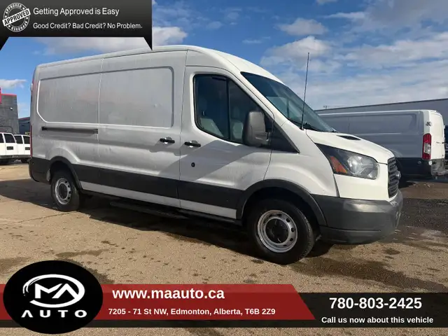2017 Ford Transit T-250 148' Med Roof - Shelving and Ladder rack