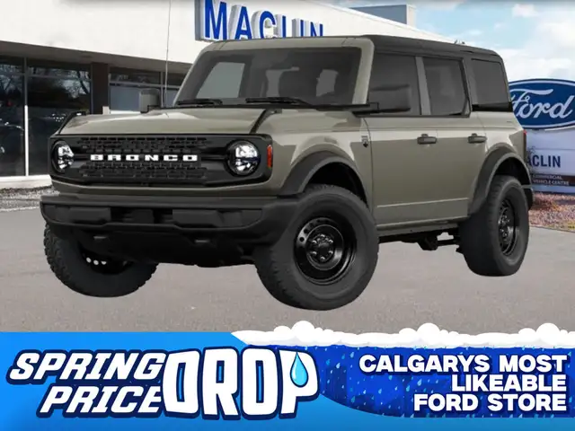 2026 Ford Bronco BIG BEND | BLACK APPEARANCE PACKAGE |