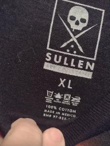Sullen collection tee-shirt size XL - Photo 2