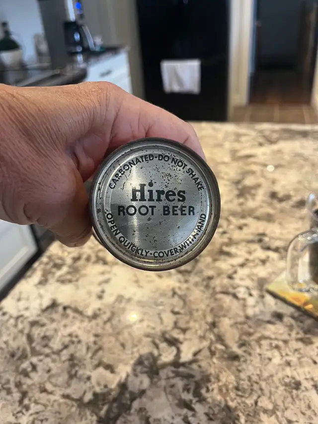 antique hires root beer can - Photo 2