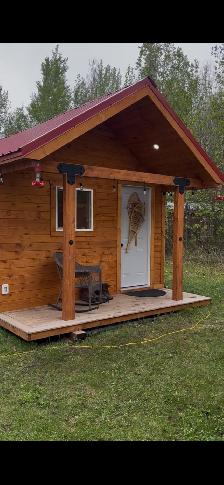 Cabin on lot in Lodge Pole for sale $68,000