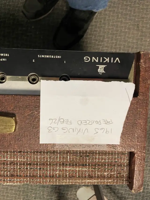 Viking guitar amplifier. - Photo 6