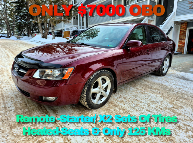 07 Hyundai Sonata V6 SEL ⭐Mint & Only 125KMs⭐
