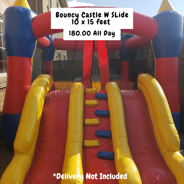 bouncy castle , bounce house, cotton candy machine - Photo 3